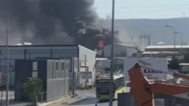 Tır yangını korkuttu