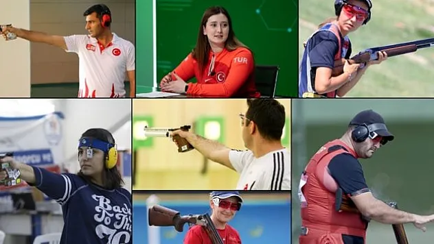 Türkiye, atıcılıkta 7 sporcuyla madalya arayacak