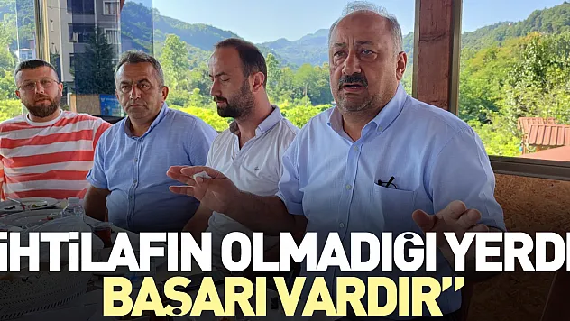 BAŞKAN KARACA 'İHTİLAFIN OLMADIĞI YERDE BAŞARI VARDIR'