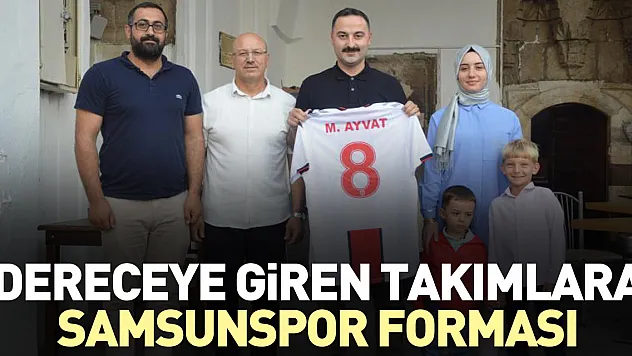 Dereceye giren takımlara hediye