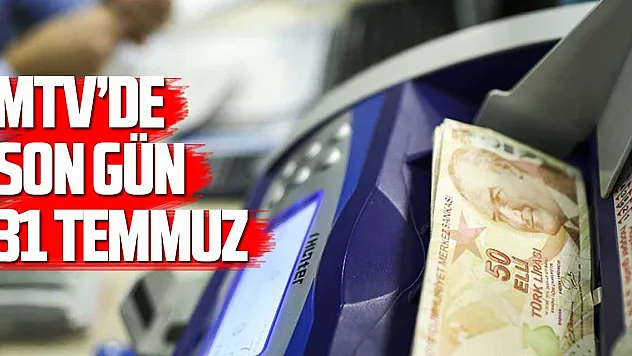 MTV ve gelir vergisinde ikinci taksitin ödenmesi için yarın son gün