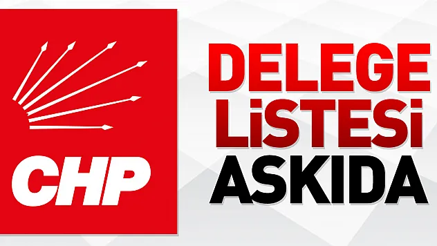 DELEGE LİSTESİ ASKIDA