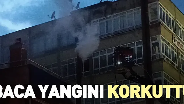 Baca Yangını Korkuttu