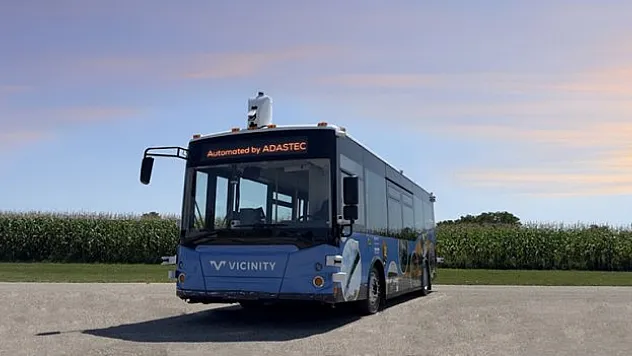 Sürücüsüz otobüs ABD'de