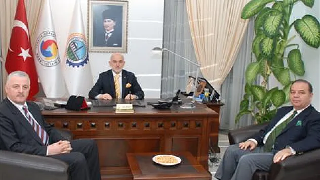 Kaymakam Yıldız'dan Çarşamba TSO' ya ziyaret