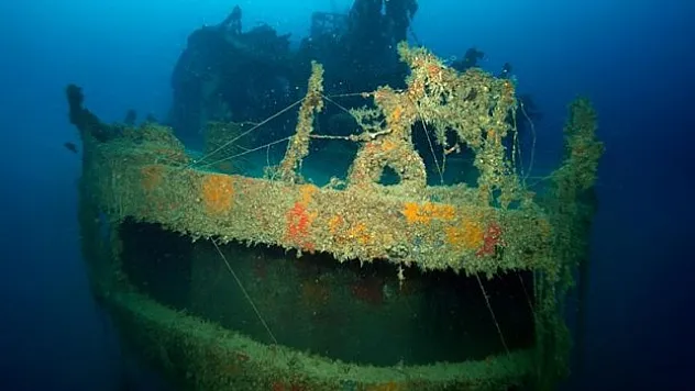 20 yıl önce batan Ulla Gemisi görüntülendi