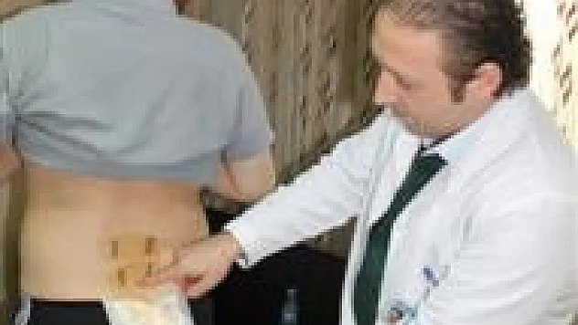 Felç riski taşıyan hasta bir günde ayağa kalktı