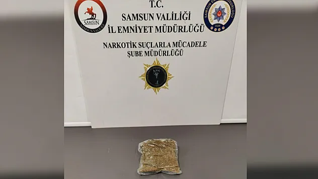 Araçta uyuşturucu bulundu