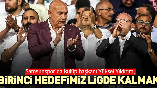 'Birinci hedefimiz ligde kalmak'