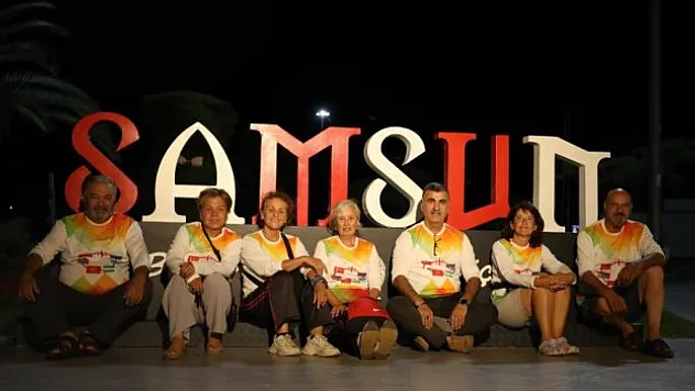 5 ülke gezdiler, Samsun'a hayran kaldılar