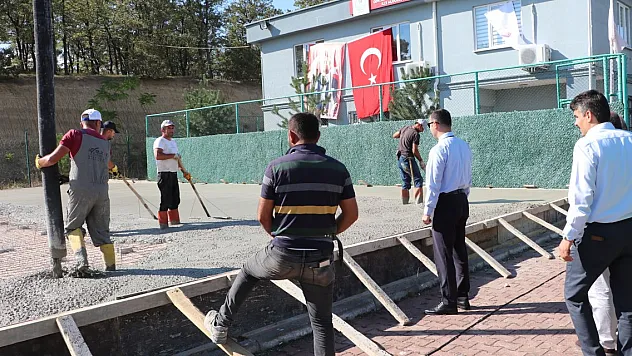 Havza'da antrenman salonu inşaatı başladı