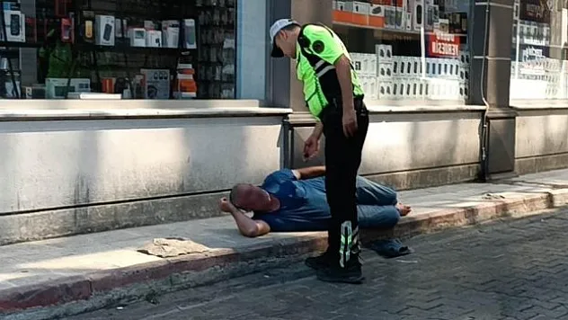 Uyuya kaldı, ekipler seferber oldu