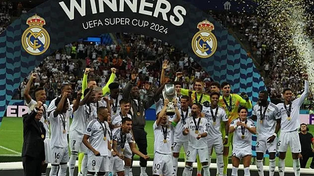 Real Madrid UEFA Süper Kupa'nın sahibi oldu