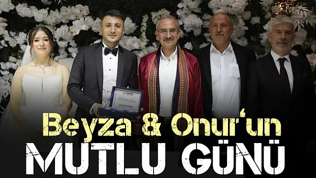Beyza & Onur'un mutlu günü