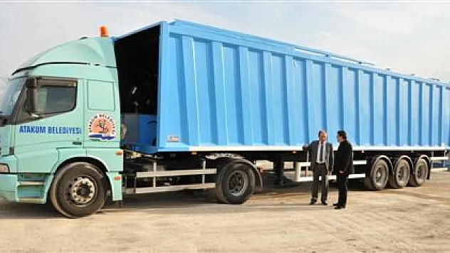 Atakum Araç Filosuna Dev Konteynır