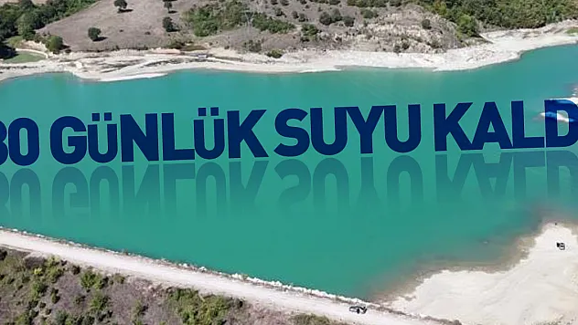 30 günlük suyu kaldı