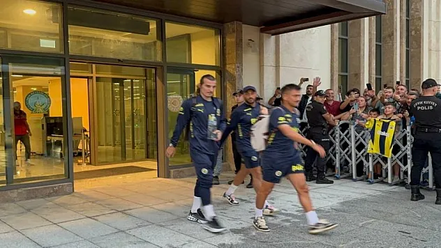 Fenerbahçe, Rize'ye geldi