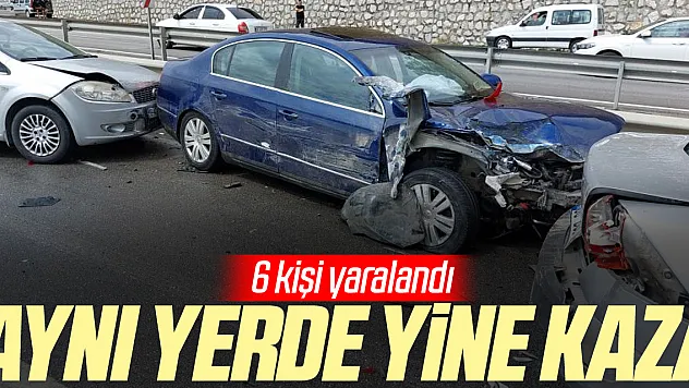 AYNI YERDE YİNE KAZA