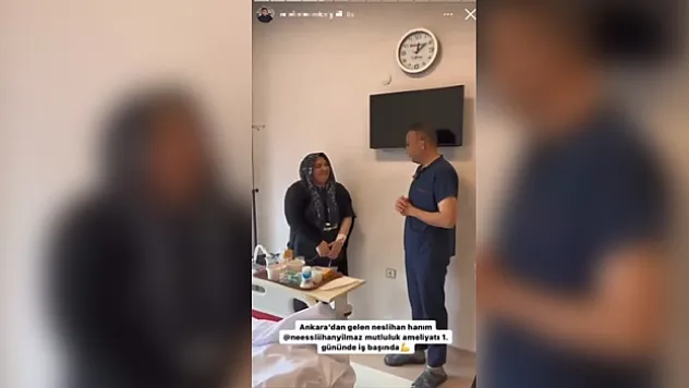 Ameliyatın ardından doktoru ile diyalogları ortaya çıktı