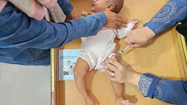 Çocuk felci aşıları için İsrail'e baskı çağrısı!