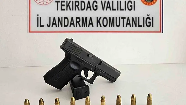 Jandarma 2 ruhsatsız tabanca ele geçirdi
