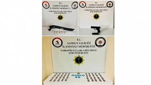 Uyuşturucu ve silah ele geçti: 1 gözaltı