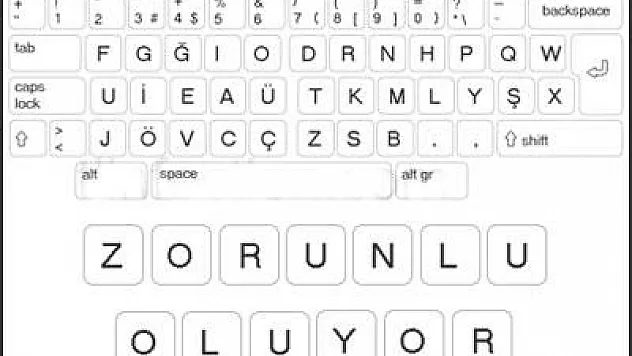 F klavye zorunlu olacak!