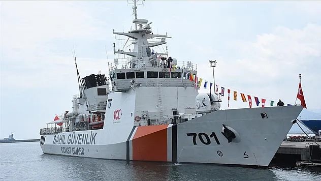 Samsun'da TCSG-Dost gemisi ziyarete açıldı