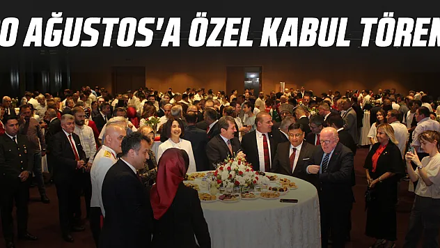 30 Ağustos'a Özel Kabul Töreni