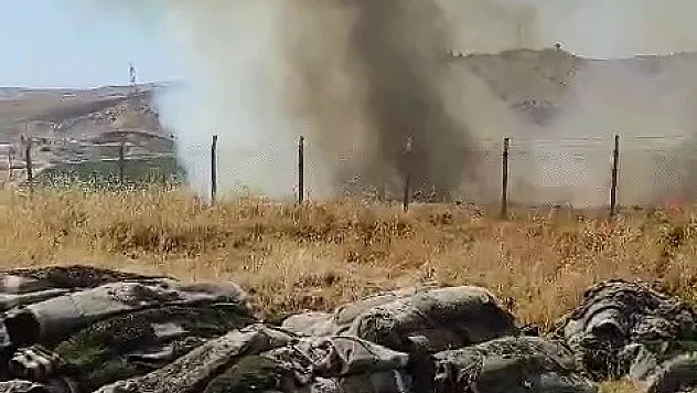 kuru ot yangınına dikkat