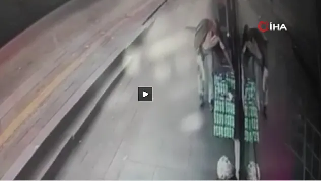 ayran çalan hırsız kamerada