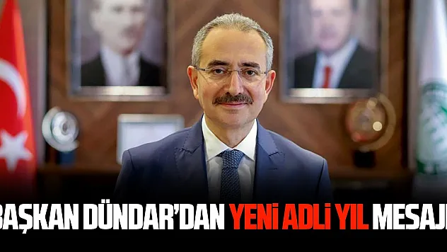 Dündar'dan yeni adli yıl mesajı