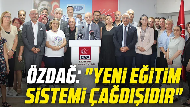 Özdağ: 'Yeni Eğitim sistemi çağdışıdır'
