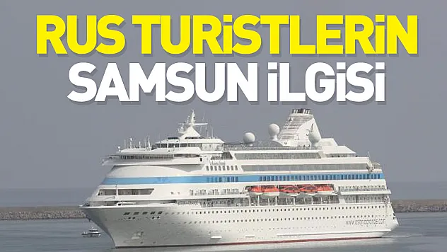 Astoria Grande adlı kuruvaziyer 1047 yolcu, 444 mürettebat ile Samsun'da