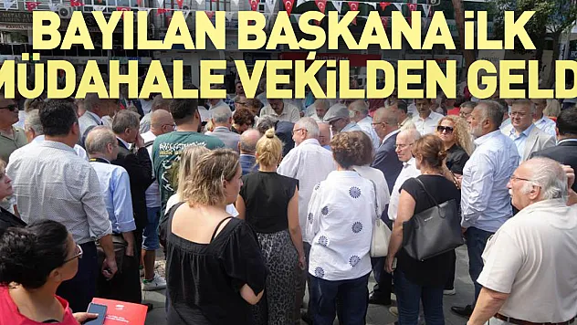 BAYILAN BAŞKANA İLK MÜDAHALE VEKİLDEN GELDİ