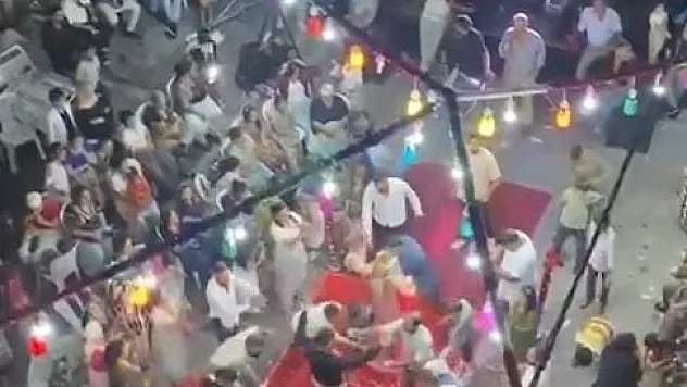Düğünde ortalık savaş alanına döndü