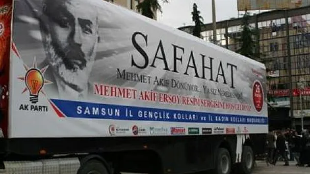 Safahat tırı yola çıkıyor