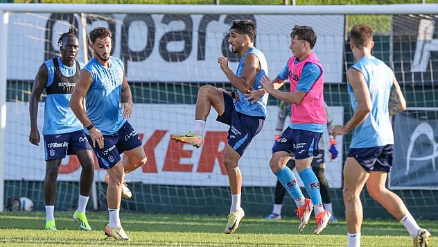 Trabzonspor, Beşiktaş maçı hazırlıklarını sürdürdü