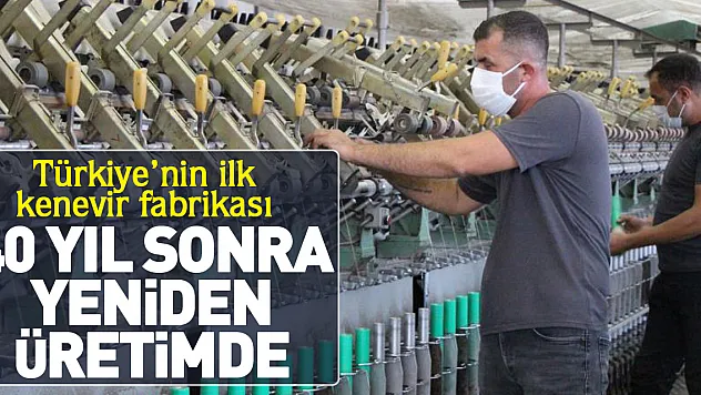40 YIL SONRA YENİDEN ÜRETİMDE