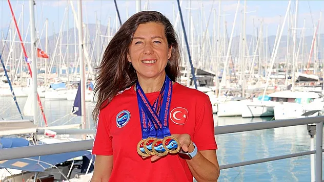 Serbest dalış rekortmeni milli sporcu Erken'in hedefi yeni dünya rekoru
