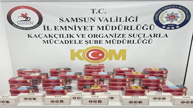 11 bin 800 adet makaron ele geçirildi