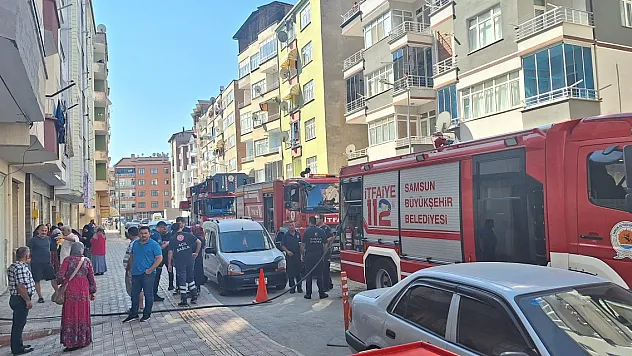 Evde çıkan yangın hasara yol açtı
