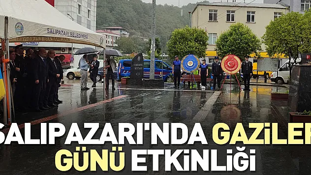 Salıpazarı'nda Gaziler Günü Etkinliği