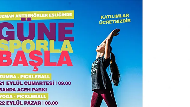 Atakum'dan 'Güne Sporla Başla' etkinliği