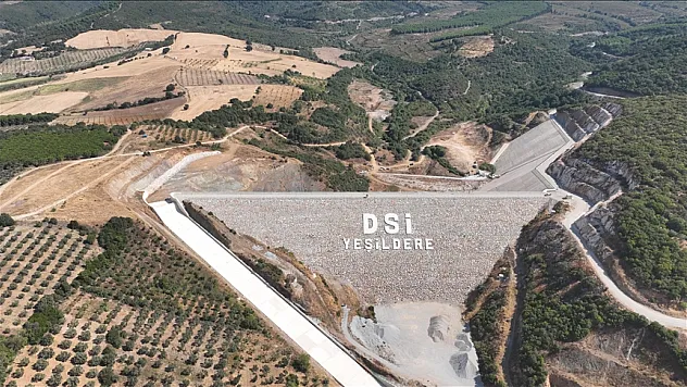 Yeşildere Barajı su tutmaya başladı