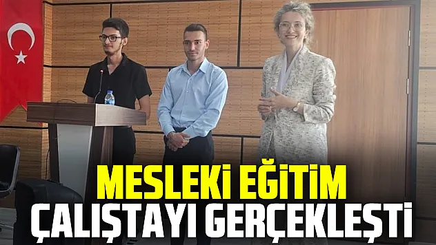 Mesleki Eğitim Çalıştayı Gerçekleşti
