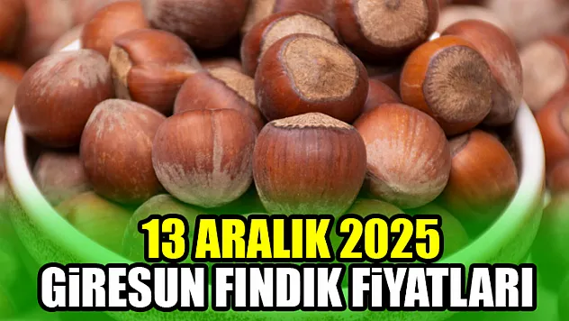 13 Aralık Giresun Fındık Fiyatları