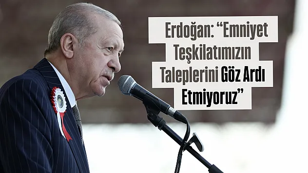 13 Bin 610 Polis Mezun Oldu, Erdoğan'dan Yeni Düzenleme Mesajı