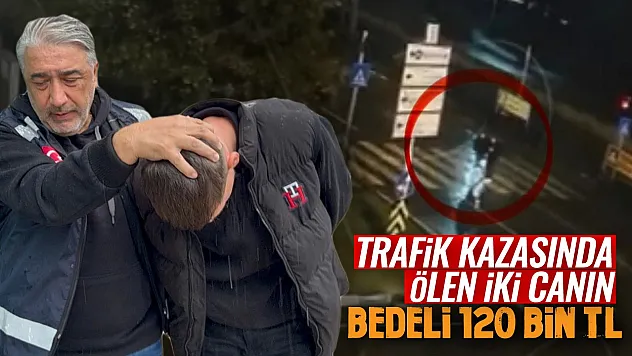 13 yaşındaki iki kızın ölümüne neden olan sürücüye 120 bin lira para cezası