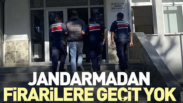 Jandarmadan firarilere geçit yok
